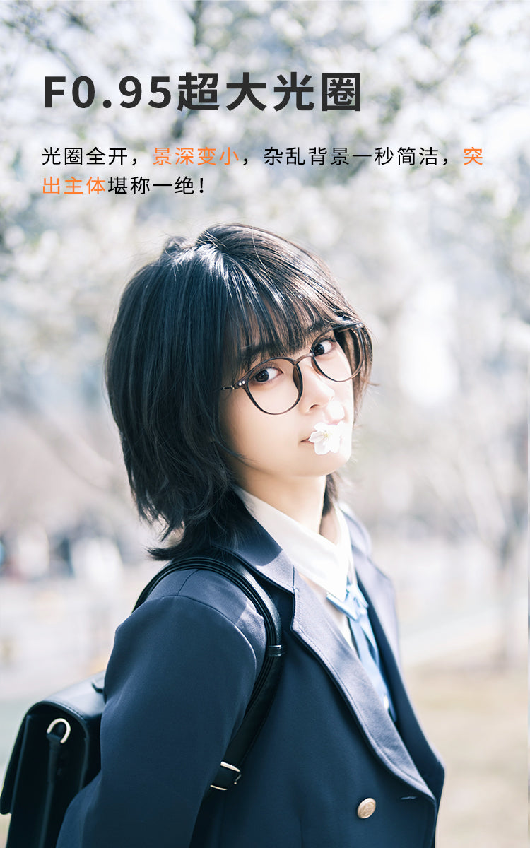 35mmF0.95 Large aperture Nox prime lens camera 超值镜头摄像必备 sony cannon nikon fuji leica