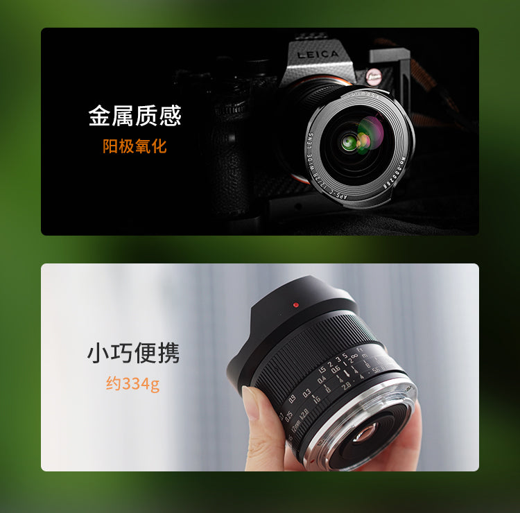 12mmF2.8 Ultra-wide-angle fixed-focus lens camera 超值镜头摄像必备 sony cannon nikon fuji leica