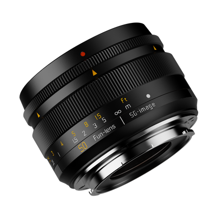 50mm F1.8  Full frame manual lens camera 超值全画幅镜头摄像必备 sony cannon nikon fuji leica