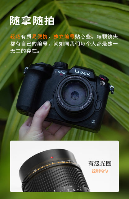 35mmF0.95  Large aperture Nox prime lens camera 超值镜头摄像必备 sony cannon nikon fuji leica