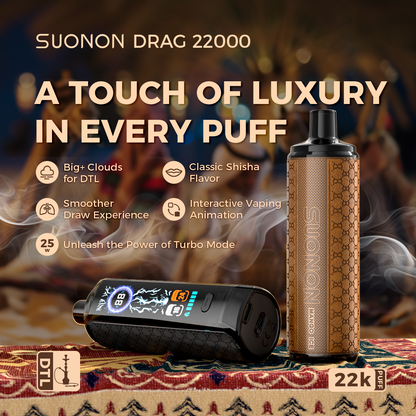 22000puffs  Smart Health Vaporizer Vape 雾化器 Penyembur Wap Screen Display